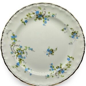 Pope Gosser China 6.25" Vintage Bread Butter Plate Fleurette Pattern Replacement